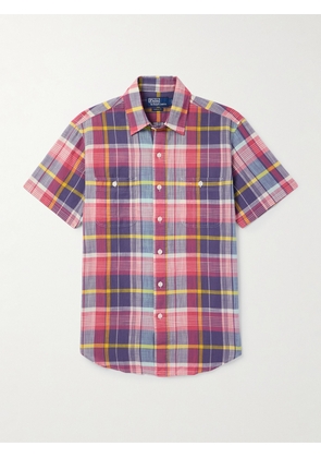 Polo Ralph Lauren - Checked Cotton Shirt - Men - Red - XS