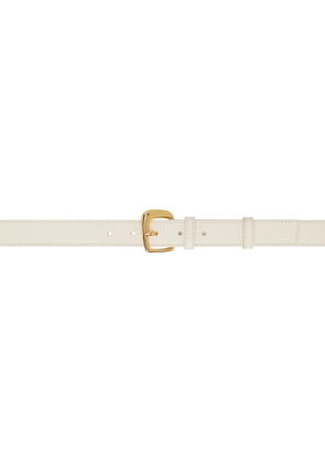 JACQUEMUS Off-White 'The Ovalo' Belt