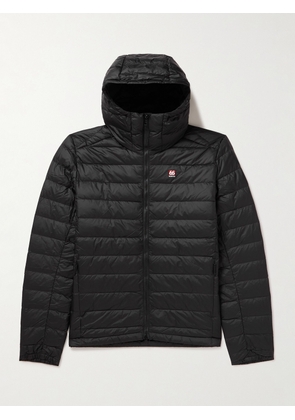66 NORTH - Keilir Slim-Fit Logo-Appliquéd Quilted Shell Hooded Down Jacket - Men - Black - S