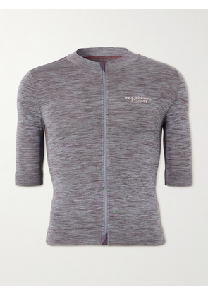 PAS NORMAL STUDIOS - Escapism Logo-Print Cycling Jersey - Men - Blue - XS