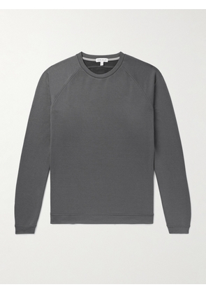 Peter Millar - Beaumont Performance Ribbed Stretch-Jersey Golf Sweatshirt - Men - Gray - S