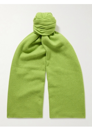 The Elder Statesman - Cashmere Scarf - Men - Green