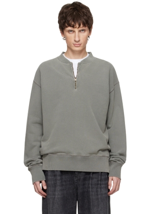 Maison Margiela Gray Faded Sweatshirt