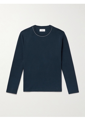 Mr P. - Cotton-Jersey T-Shirt - Men - Blue - XS