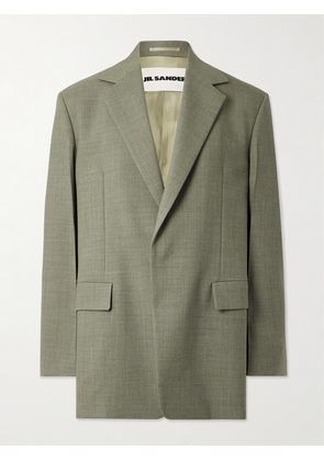 Jil Sander - Mohair and Wool-Blend Blazer - Men - Green - IT 46