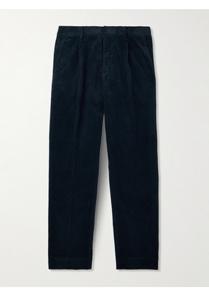 NN07 - Bill 1917 Straight-Leg Cotton-Blend Corduroy Trousers - Men - Blue - 28W 32L
