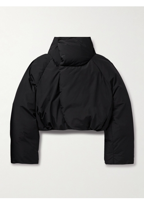 ENTIRE STUDIOS - DBL Oversized Cropped Shell Down Jacket - Men - Black - S