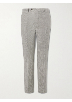 Slowear - Venezia 1951 Slim-Fit Pleated Checked Wool Trousers - Men - Neutrals - IT 44