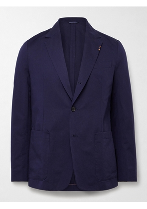 Paul Smith - Cotton and Linen-Blend Suit Jacket - Men - Blue - UK/US 36