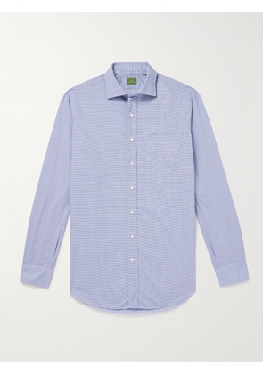 Sid Mashburn - Gingham Cotton-Poplin Shirt - Men - Blue - S