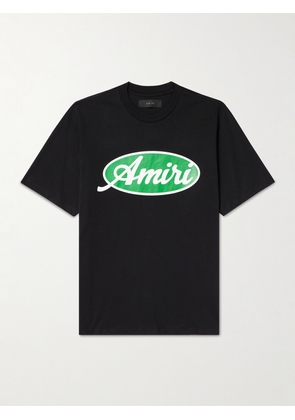 AMIRI - Logo-Print Cotton-Jersey T-Shirt - Men - Black - XS