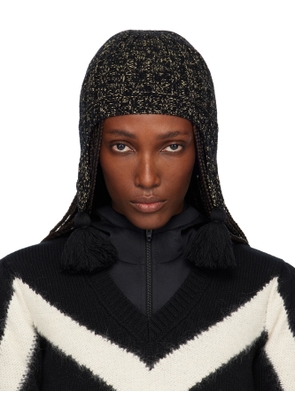 Valentino Garavani Black Wool Beanie