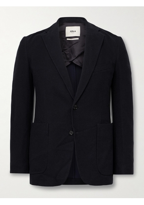 Altea - Aston Slim-Fit Cotton-Piqué Blazer - Men - Blue - IT 46
