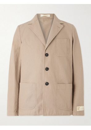 Massimo Alba - Baglietto Unstructured Cotton-Twill Blazer - Men - Neutrals - IT 46