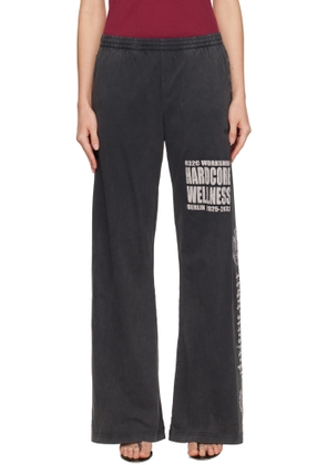 032c Gray Hardcore Wellness Lounge Pants
