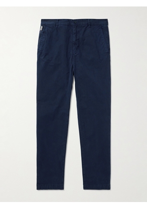 BELSTAFF - Rally Slim-Fit Straight-Leg Garment-Dyed Cotton-Twill Chinos - Men - Blue - UK/US 28