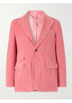 Massimo Alba - Catch2 Slim-Fit Cotton-Corduroy Blazer - Men - Pink - IT 46