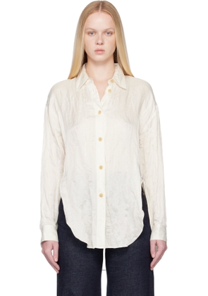 KHAITE Off-White Goya Shirt