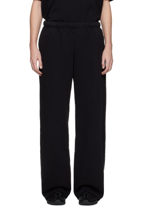 Les Tien Black Heavyweight Party Sweatpants