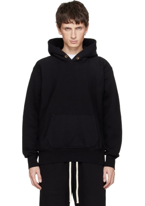 Les Tien Black Heavyweight Hoodie