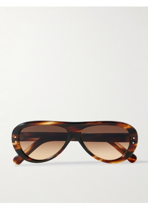 Mr P. - Cubitts Ischia Aviator-Style Acetate Sunglasses - Men - Brown
