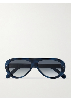 Mr P. - Cubitts Ischia Aviator-Style Acetate Sunglasses - Men - Blue