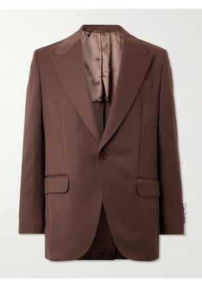 SIMONE ROCHA - Embellished Twill Blazer - Men - Brown - S