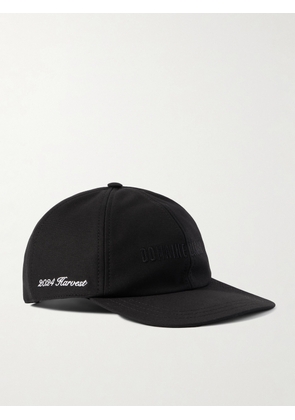SSAM - Domaine Dancer Prune Embroidered Cotton-Canvas Cap - Men - Black