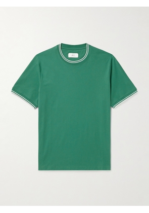 Mr P. - Clubhouse Cotton-Jersey T-Shirt - Men - Green - XS
