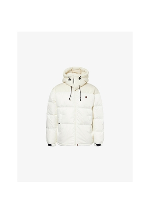 Mens A Bathing Ape One Point Relaxed-Fit Shell-Down Jacket