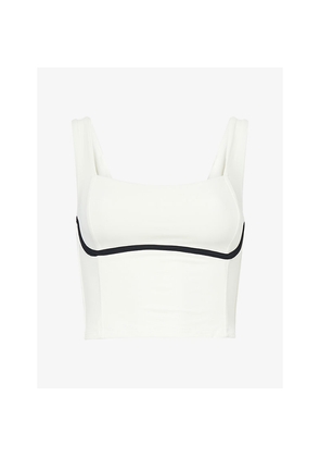 Womens Monday Swimwear Zion Square-Neck Sports Bra