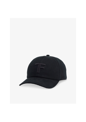Mens Tom Ford Logo-Embroidered Cotton-Twill Baseball Cap