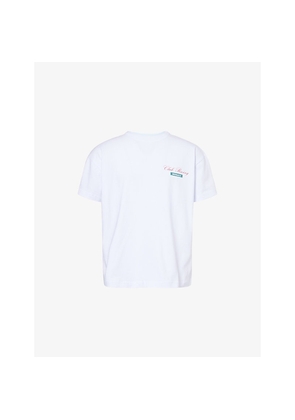 Mens Club 1984 Racing Logo Short-Sleeve Cotton T-Shirt