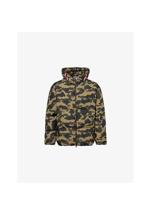 Mens A Bathing Ape 1st Camouflage-Print Padded Shell-Down Jacket