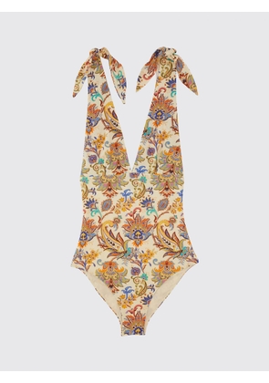 Swimsuit ETRO Woman color Gnawed Blue
