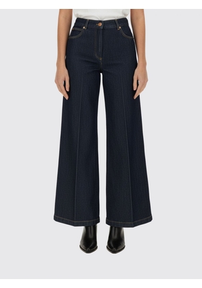 Pants ASPESI Woman color Denim