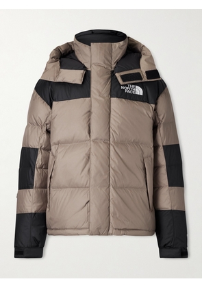 The North Face - Himalayan Baltoro Two-Tone Ripstop Hooded Down Jacket - Men - Brown - XS