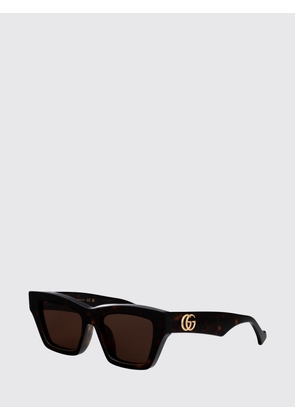 Sunglasses GUCCI Woman color Brown
