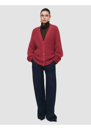 Cirrus Wool Cashmere Cardigan - L