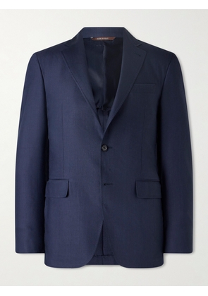 Canali - Kei Unstructured Linen and Wool-Blend Suit Jacket - Men - Blue - IT 46