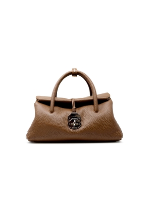 Zanellato Brown S.Zeno Dotta Centauro Leather Handbag S