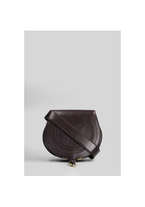 Chloe Mercie Shoulder Bag In Brown Leather