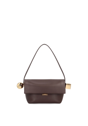 Jacquemus Rond Carre Leather Crossbody Bag