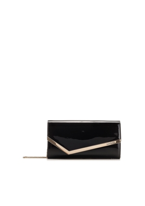 Jimmy Choo Clutch Bag Emmie In Patent Leather