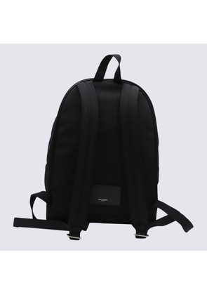 Saint Laurent Black Backpacks