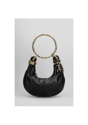 Chloe Hobo Bag Hand Bag In Black Leather