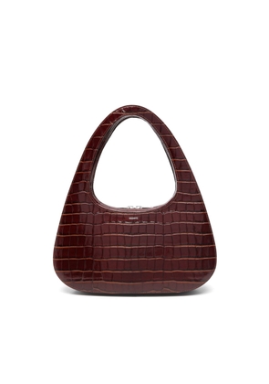 Coperni Swipe Baguette Leather Shoulder Bag