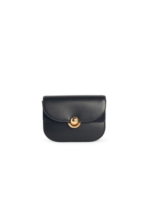 Furla Sfera Black Leather Crossbody Bag