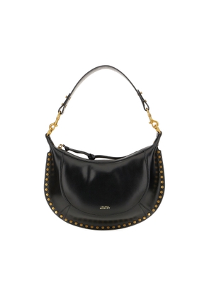 Isabel Marant Black Leather Naoko Shoulder Bag