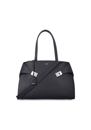 Ferragamo Hug Leather Shoulder Bag